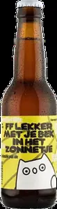 Uiltje lekker met je bek in het zonnetje